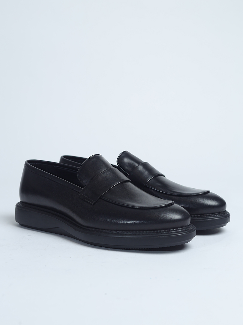 platform penny loafers