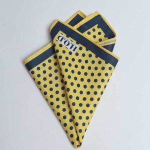 HOD Poka Dot Pocket Square